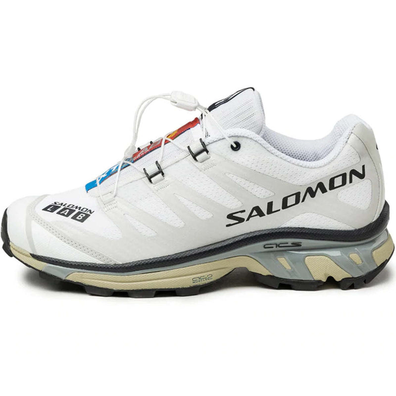 Salomon XT‑4 White Grey Mesh Outdoor Trail Sneakers