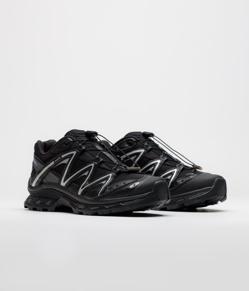 Salomon XT‑Quest Black Silver Trail Hiking Sneakers