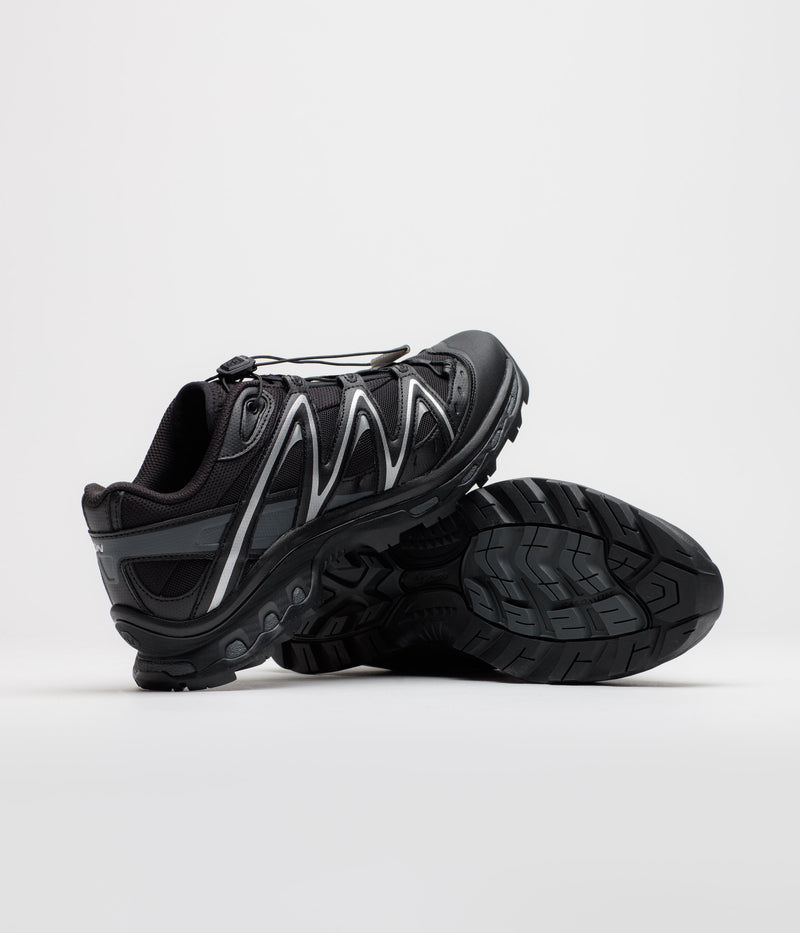 Salomon XT‑Quest Black Silver Trail Hiking Sneakers