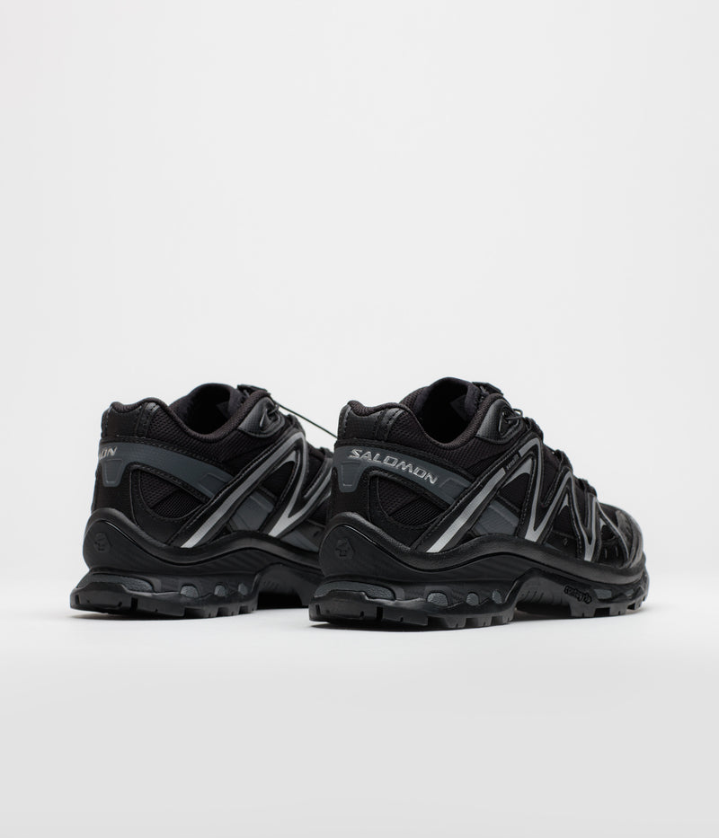 Salomon XT‑Quest Black Silver Trail Hiking Sneakers
