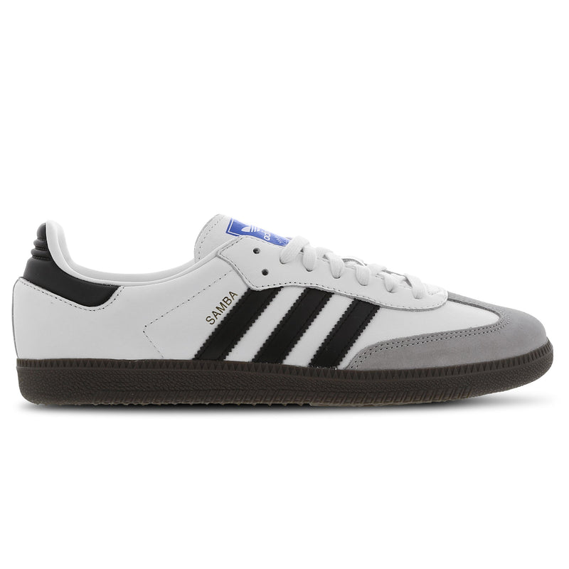 adidas Samba White Grey Black Gum Sneakers