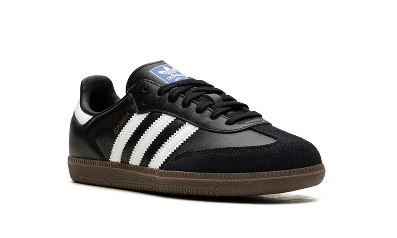 adidas Samba Black White Gum Sole Sneakers