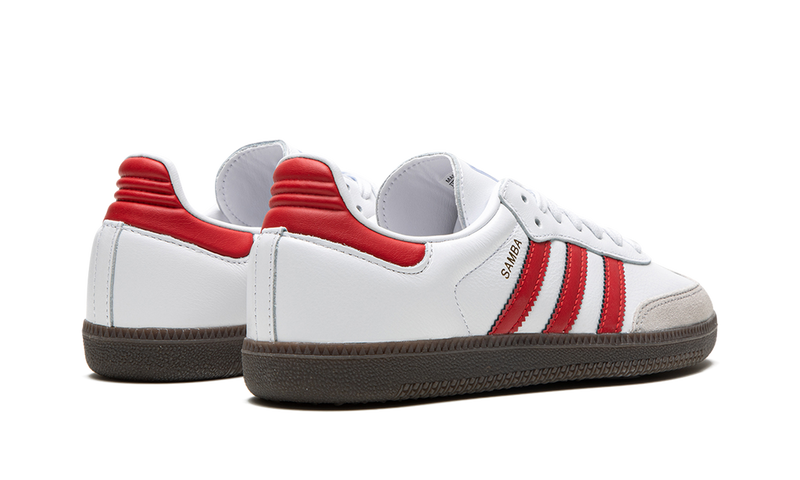 adidas Samba White Red Gum Sneakers