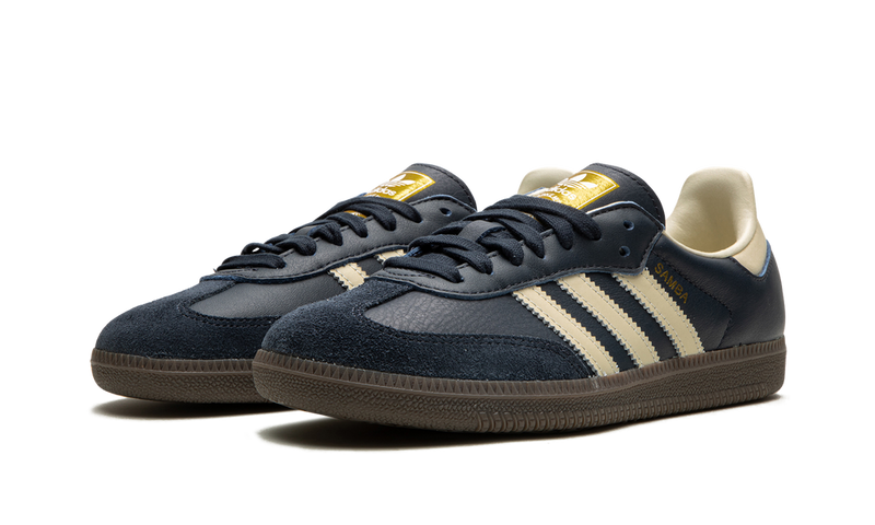 adidas Samba Navy Cream Gum Sole Sneakers