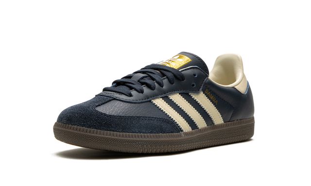 adidas Samba Navy Cream Gum Sole Sneakers
