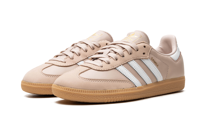 adidas Samba Light Taupe White Casual Sneakers