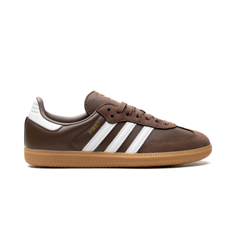 adidas Samba Brown White Gum Sole Sneakers