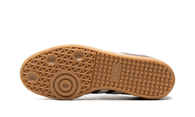 adidas Samba Brown White Gum Sole Sneakers