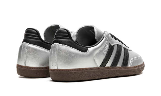 adidas Samba OG Silver Black Casual Sneakers