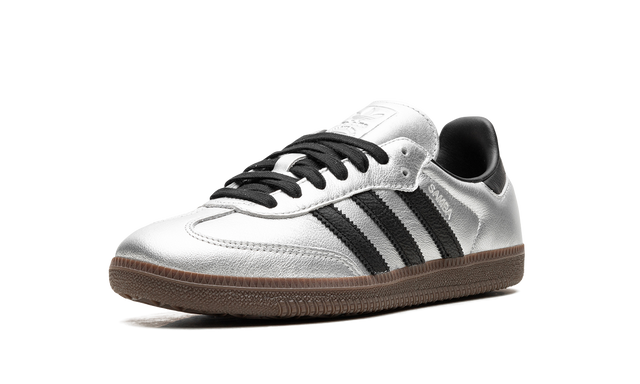 adidas Samba OG Silver Black Casual Sneakers