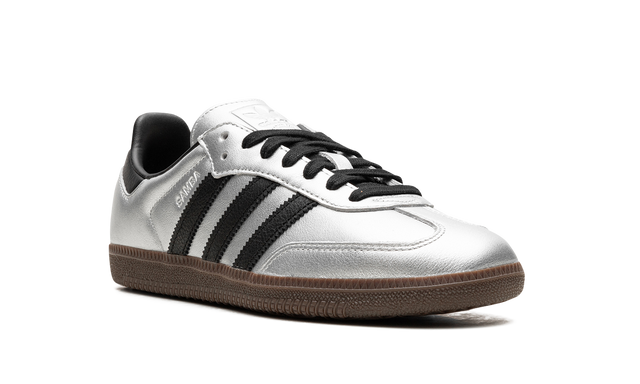 adidas Samba OG Silver Black Casual Sneakers