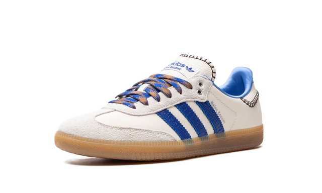 adidas Samba Wales Bonner Cream Blue Casual Sneakers