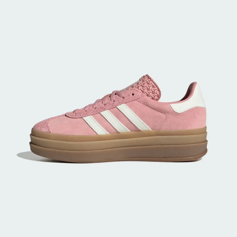 adidas Originals Gazelle Bold Platform Sneakers - Pink/White