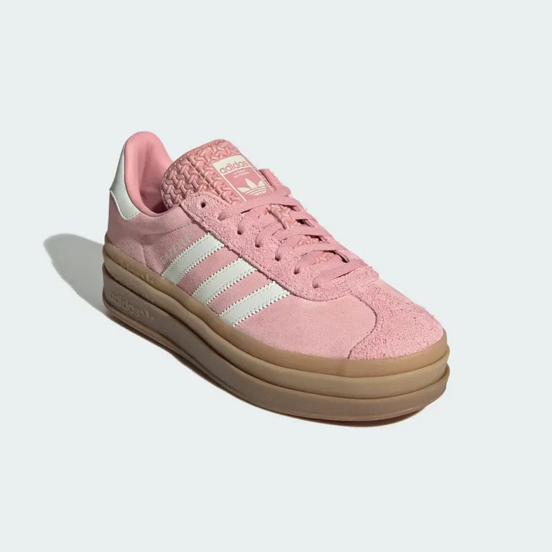 adidas Originals Gazelle Bold Platform Sneakers - Pink/White
