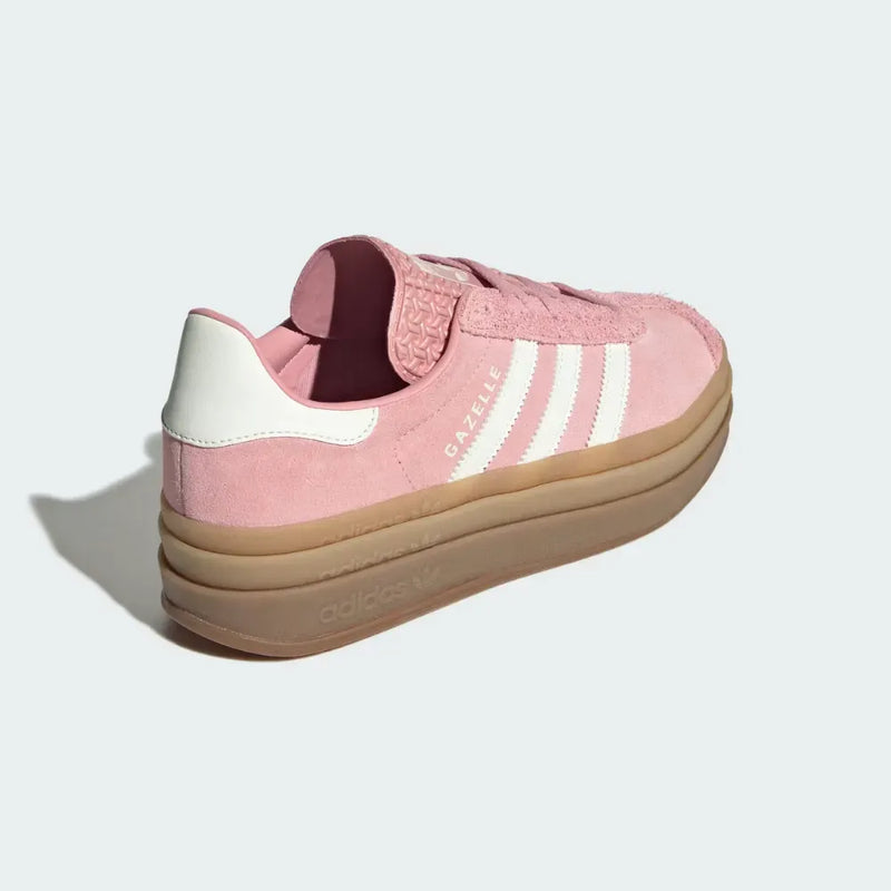 adidas Originals Gazelle Bold Platform Sneakers - Pink/White