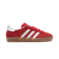 adidas Originals Gazelle Indoor Sneakers - Red/White Gum Sole