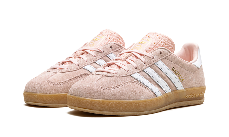 adidas Originals Gazelle Indoor Sneakers - Light Pink Gum Sole
