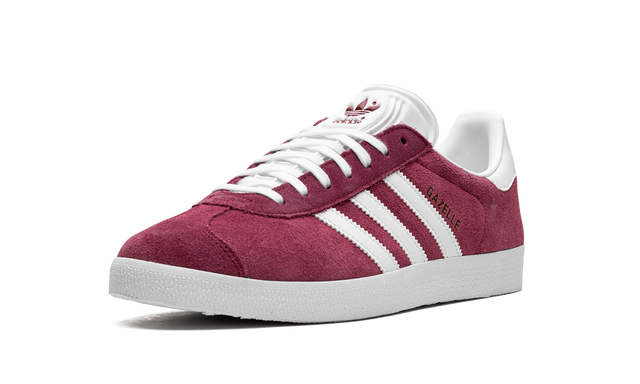 adidas Originals Gazelle Suede Sneakers - Burgundy/White