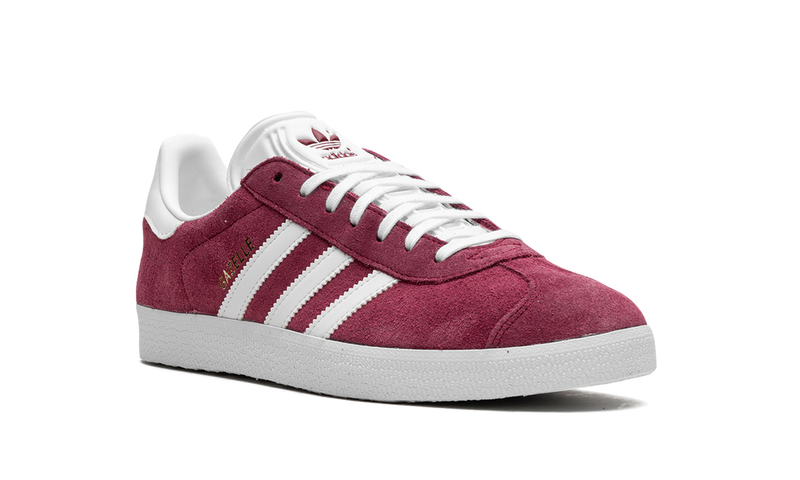 adidas Originals Gazelle Suede Sneakers - Burgundy/White