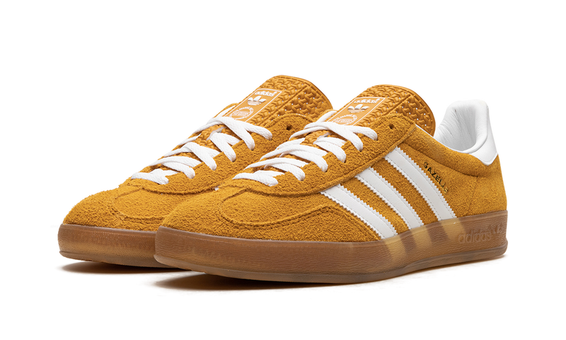adidas Originals Gazelle Indoor Sneakers - Golden Yellow Gum Sole