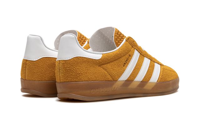 adidas Originals Gazelle Indoor Sneakers - Golden Yellow Gum Sole