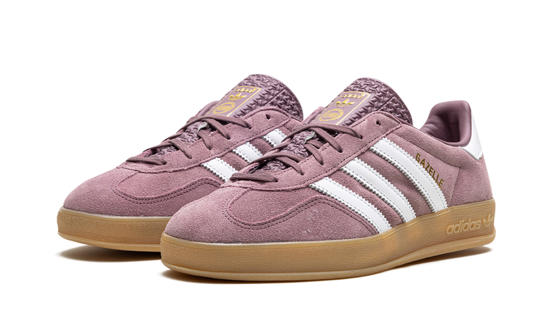 adidas Originals Gazelle Indoor Sneakers - Mauve Gum Sole