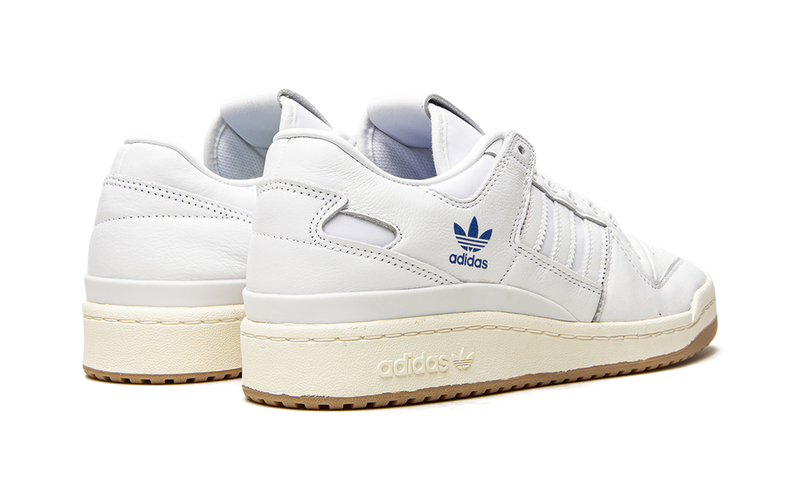 adidas Originals Forum Low Leather Sneakers - White/Blue