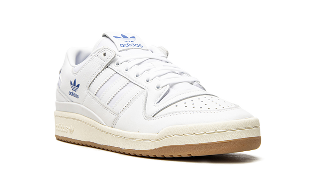 adidas Originals Forum Low Leather Sneakers - White/Blue