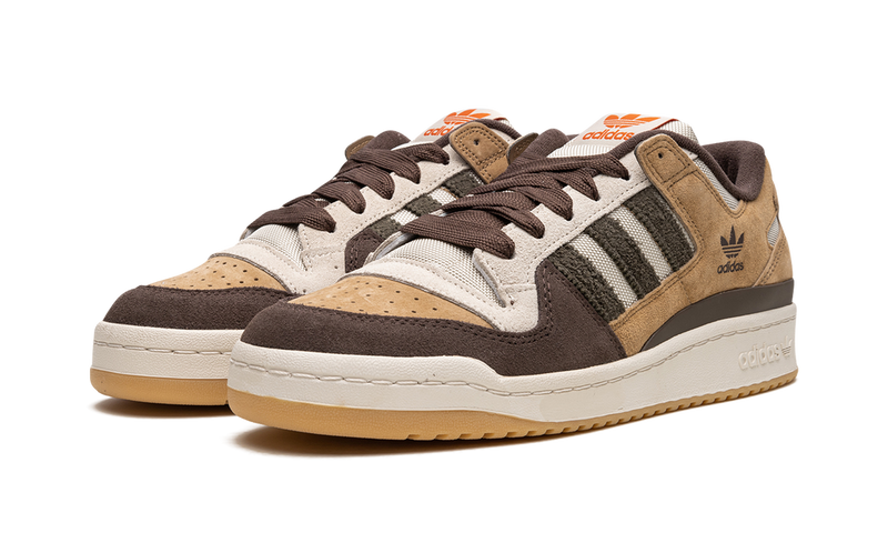 adidas Originals Forum Low Suede Sneakers - Brown/Multi