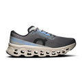 On Cloudmonster Mesh Running Shoes - Grey/Cream
