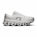 On Cloudmonster Mesh Running Shoes - All White