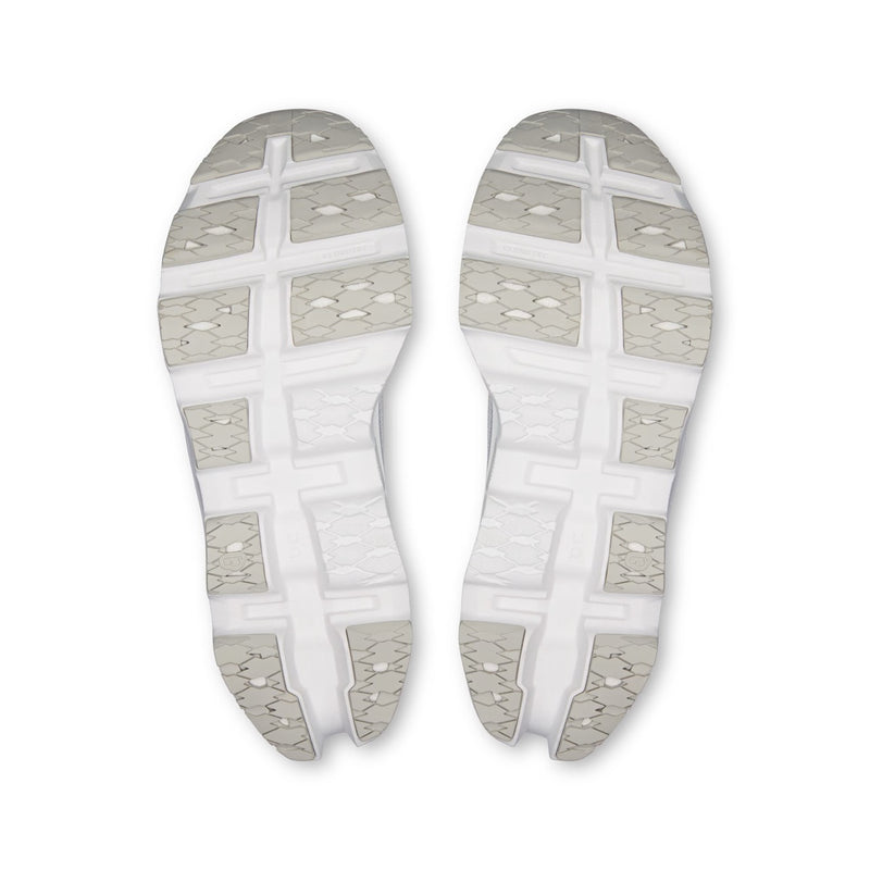On Cloudmonster Mesh Running Shoes - All White