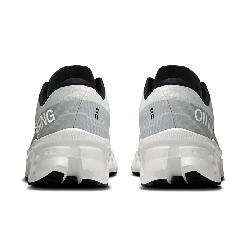 On Cloudmonster Mesh Running Shoes - White/Black