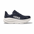 HOKA Bondi 9 Mesh Running Shoes - Navy/White