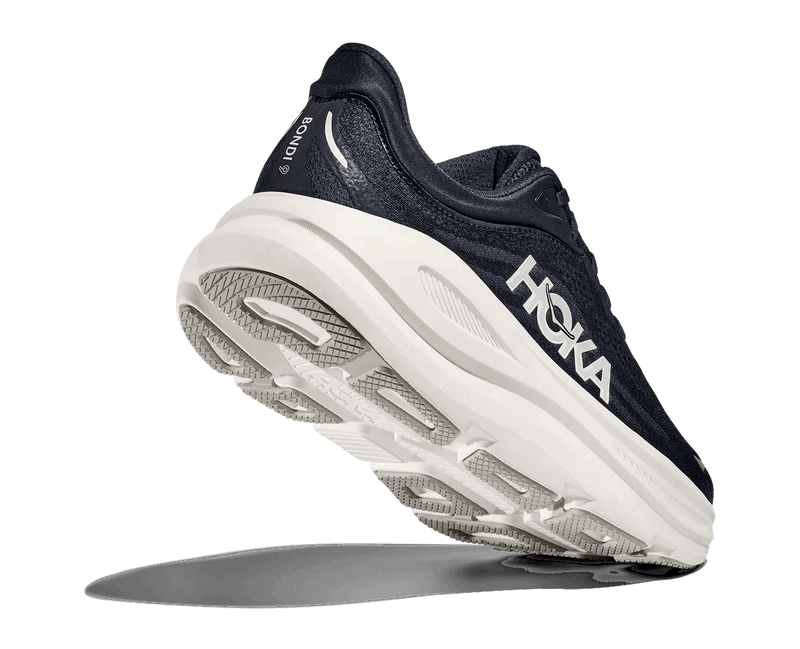 HOKA Bondi 9 Mesh Running Shoes - Navy/White