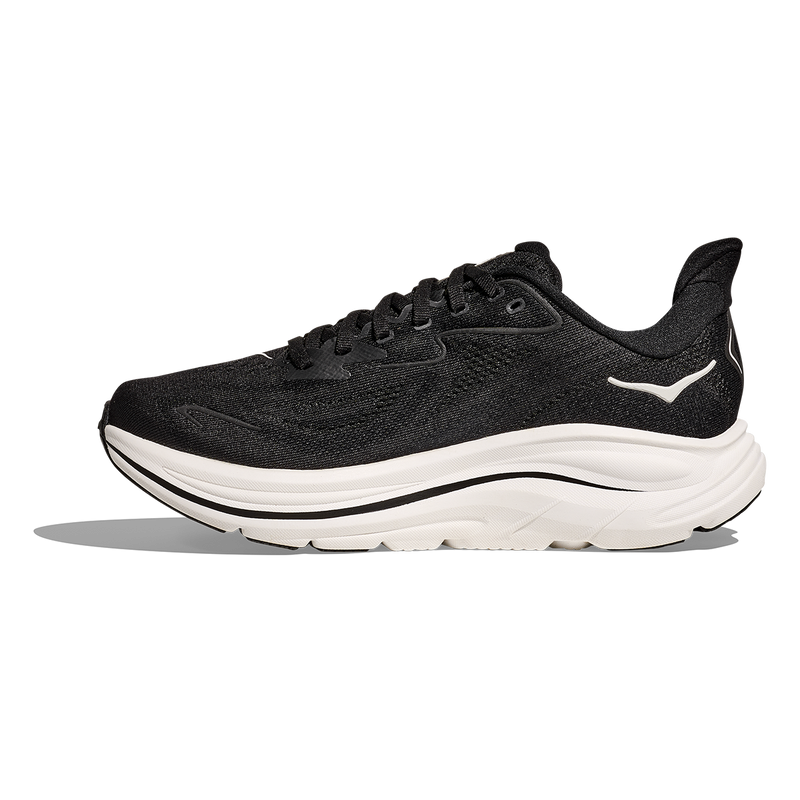 HOKA Bondi 9 Mesh Running Shoes - Black/White