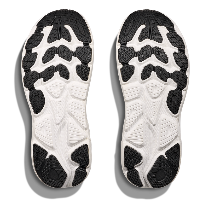 HOKA Bondi 9 Mesh Running Shoes - Black/White