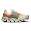 On Cloudswift Mesh Running Shoes - Cream/Brown/Orange
