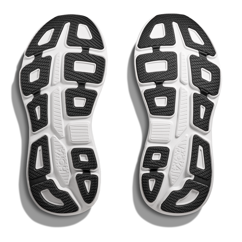 HOKA Bondi 9 Mesh Running Shoes - Black/White