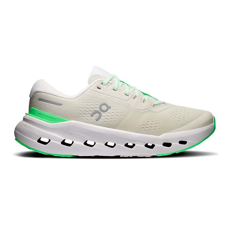 On Cloudrunner 2 Mesh Running Shoes - Cream/Green