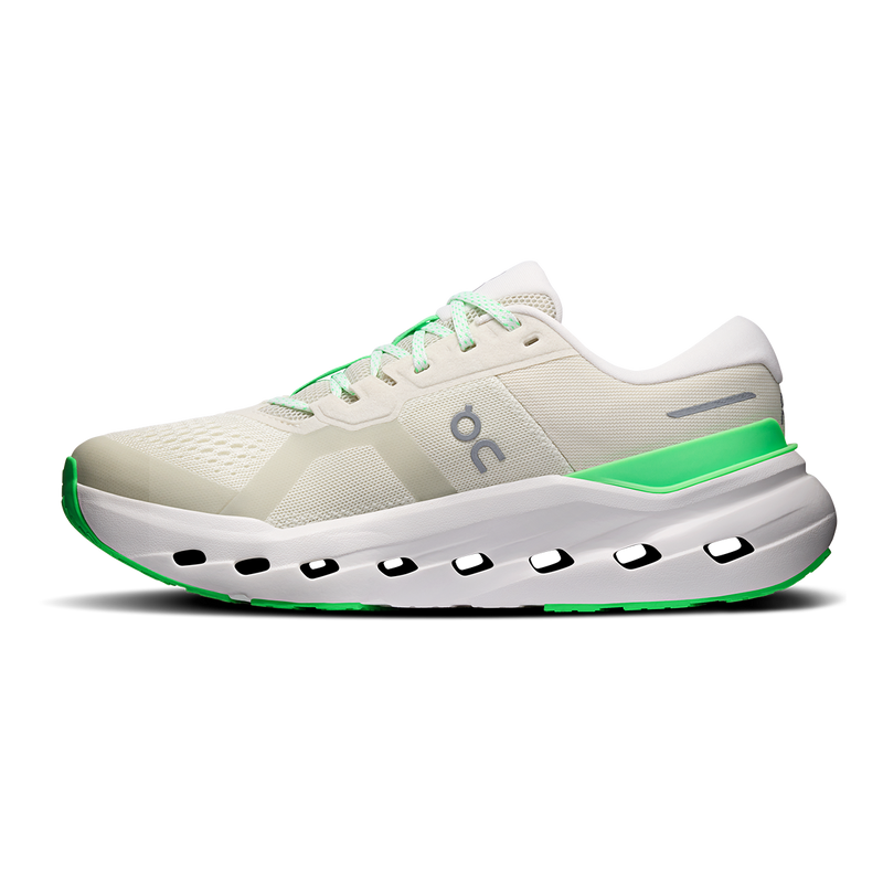 On Cloudrunner 2 Mesh Running Shoes - Cream/Green