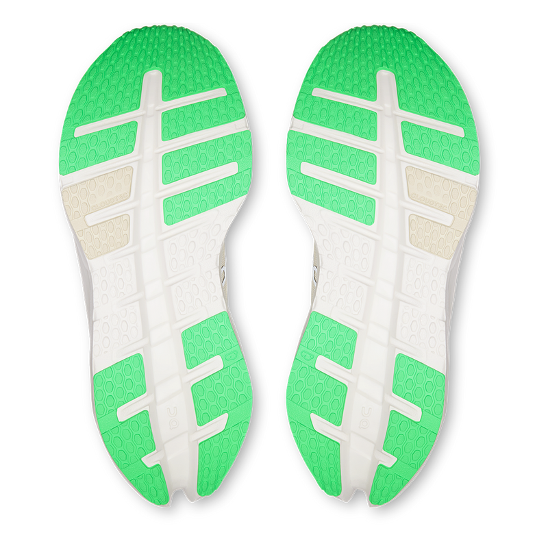 On Cloudrunner 2 Mesh Running Shoes - Cream/Green