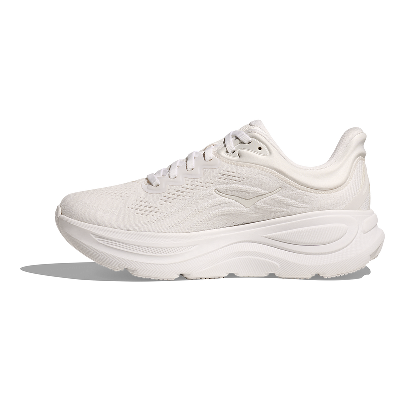 HOKA Bondi 9 Mesh Running Shoes - All White
