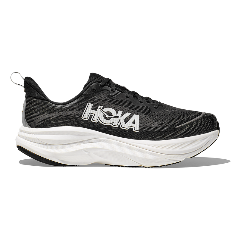 HOKA Skyflow Mesh Running Shoes - Black/White