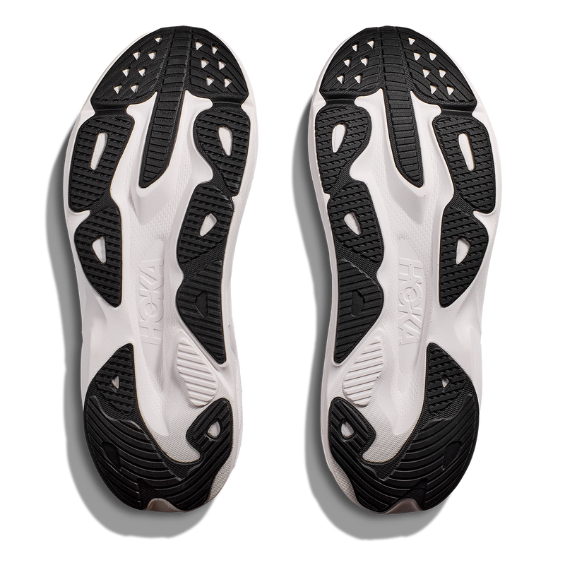 HOKA Skyflow Mesh Running Shoes - Black/White