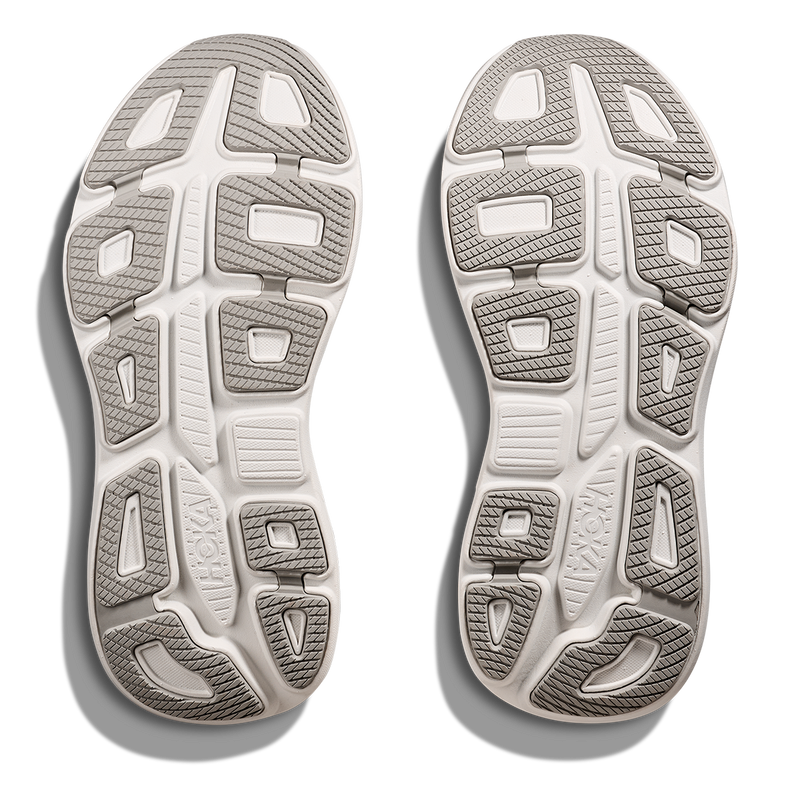 HOKA Bondi 9 Mesh Running Shoes - Off-White
