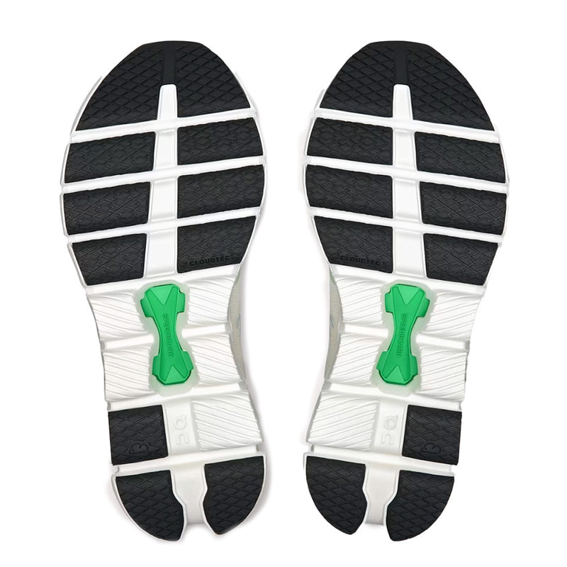 On Cloud X Cream Mint Mesh Training Sneakers