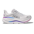 HOKA Bondi 9 White Iridescent Mesh Road Running Shoes