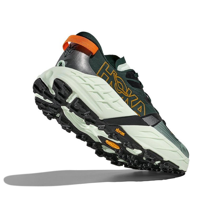 HOKA Speedgoat 7 Dark Green Mesh Trail Running Shoes
