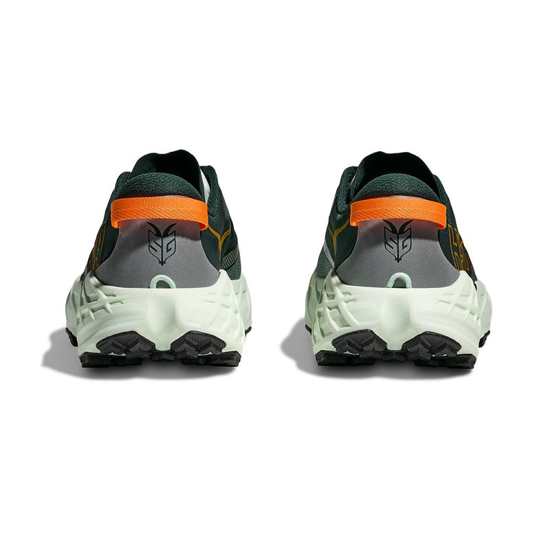 HOKA Speedgoat 7 Dark Green Mesh Trail Running Shoes